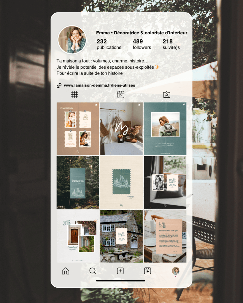 Feed Instagram la maison d'emma