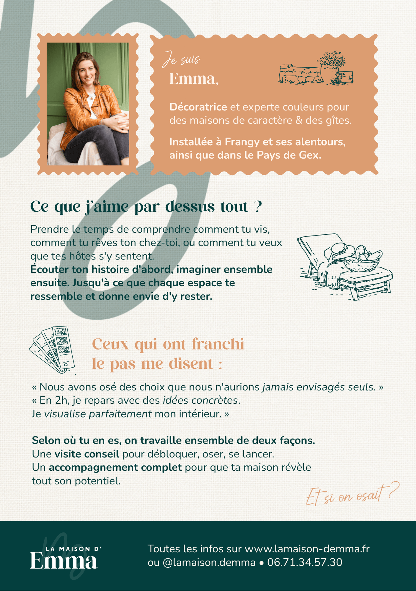 flyer la maison d'emma