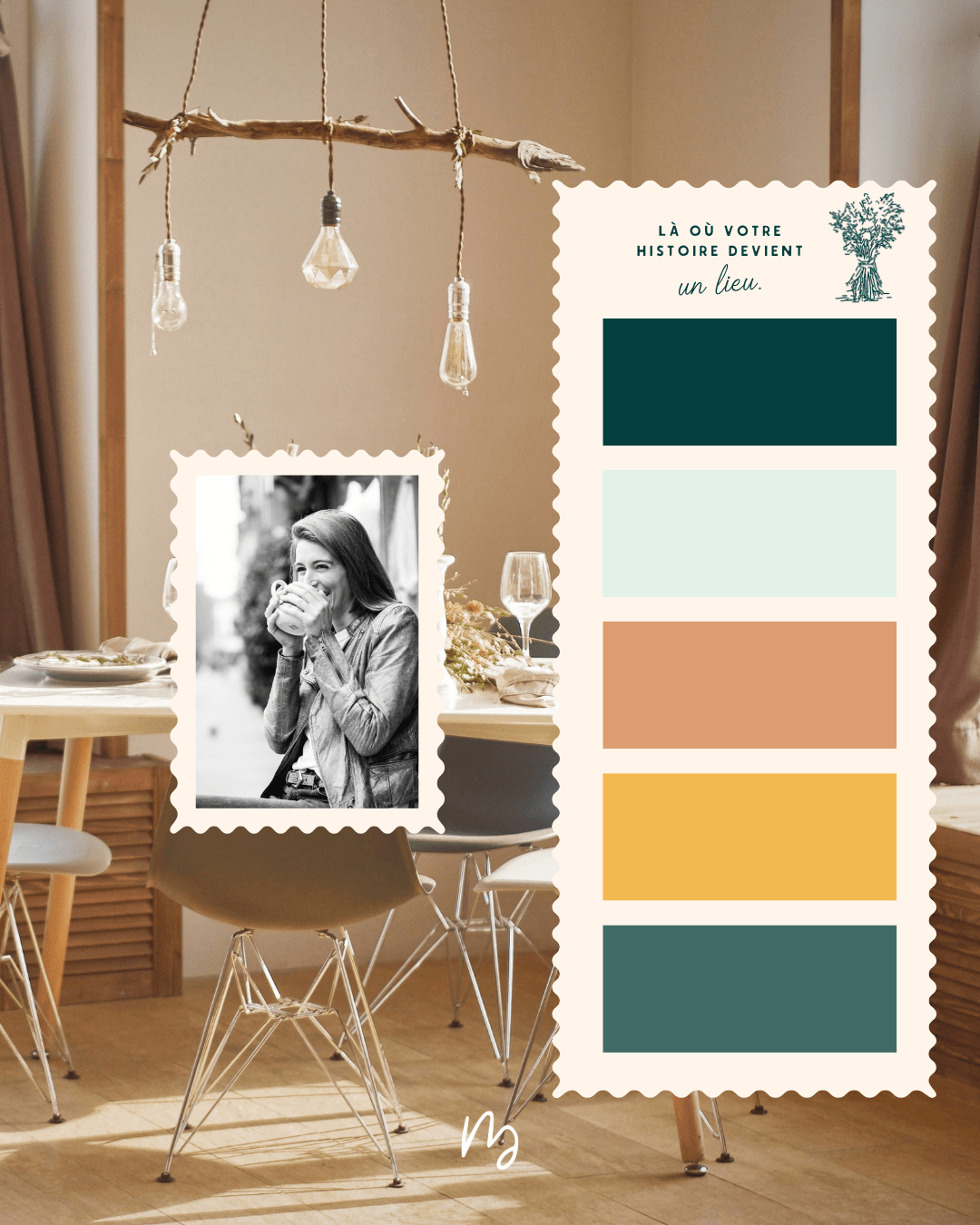 template instagram La maison d'Emma