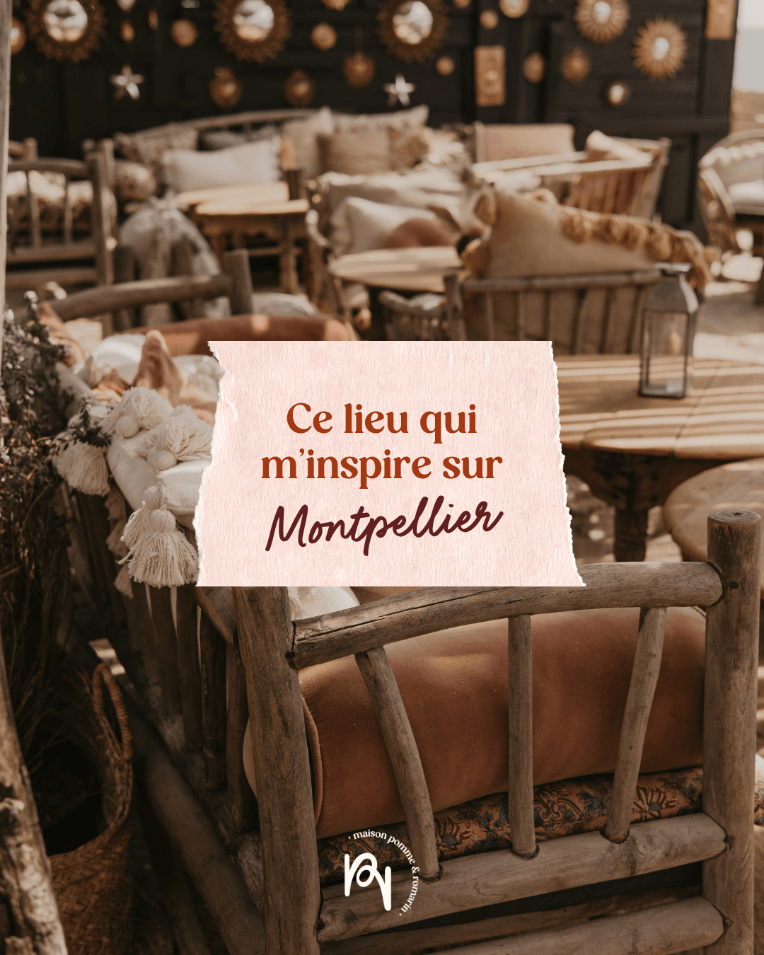 template instagram maison pomme & romarin