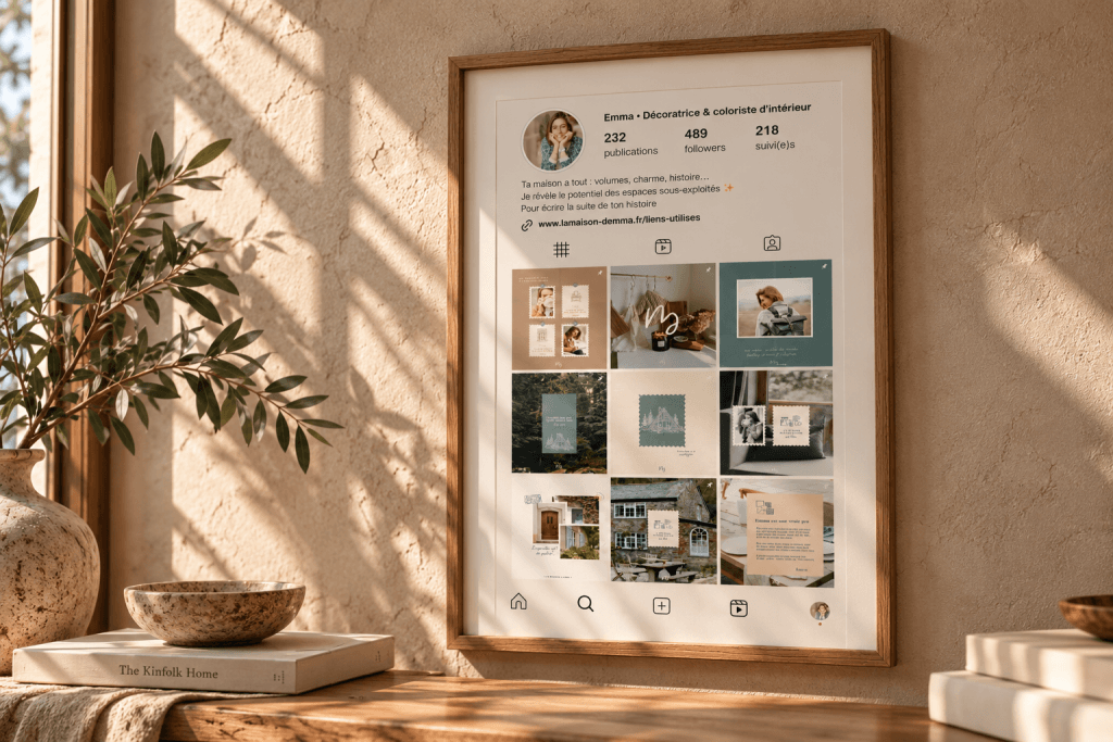 Feed instagram La maison d'Emma