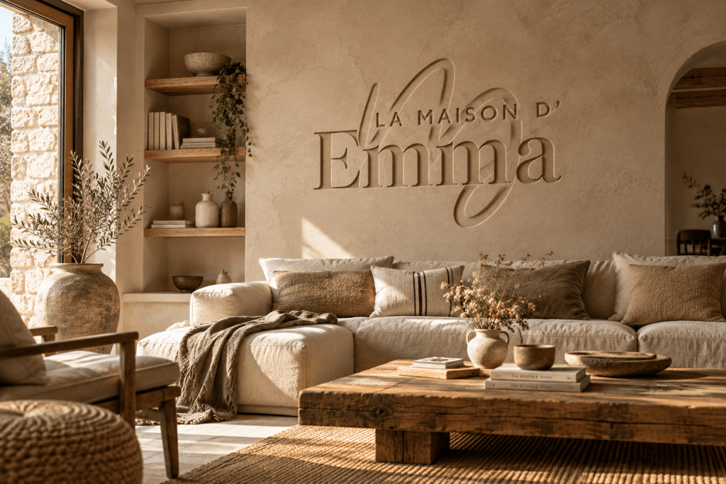 logo maison d'emma