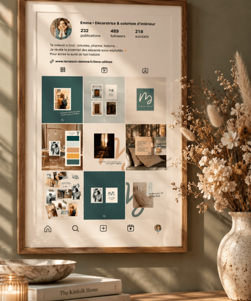 Feed instagram La maison d'Emma
